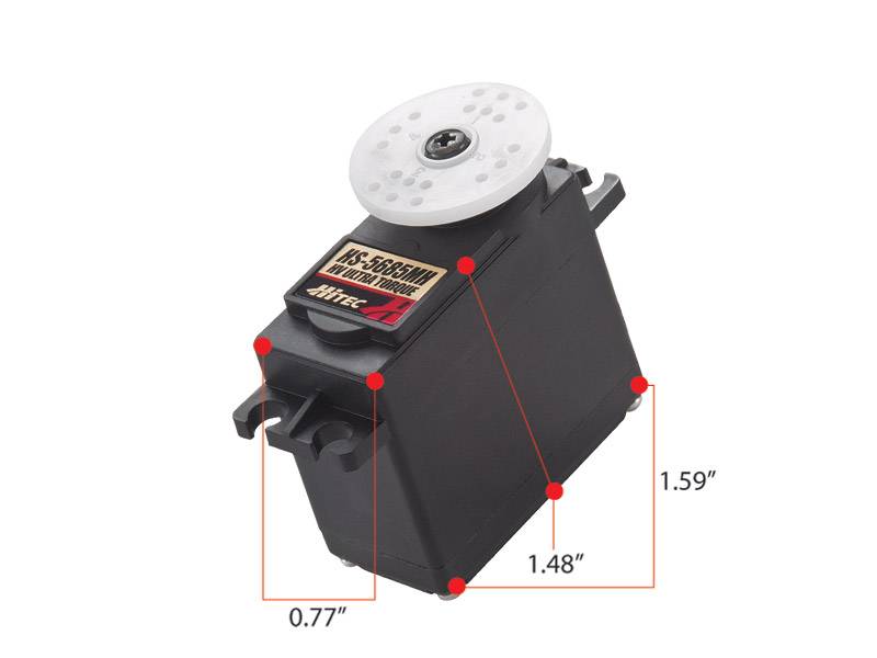 Hitec HS-5685MH High Voltage, High Torque, Metal Gear Digital Sp